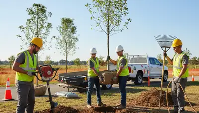 Tree planting service in Omaha, NE for healthy young trees and expert local care