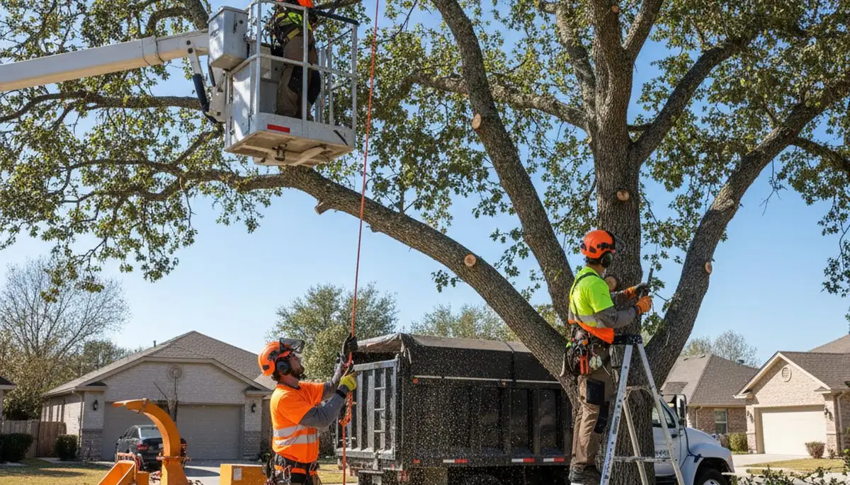 Tree pruning service in Omaha, NE improving tree health and safety for local properties