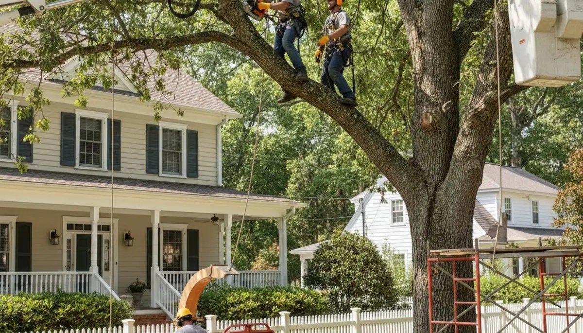 Omaha, NE tree service crew for safe tree removal and trimming by Treeremovalomahane.com