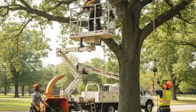 Omaha, NE tree trimming service for healthy growth and safer property lines